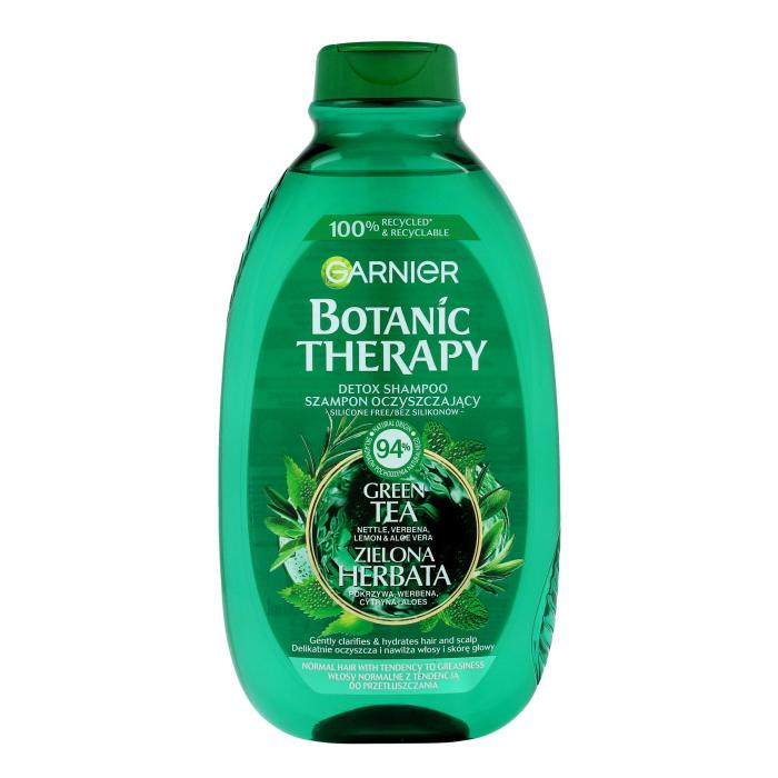 GARNIER Botanic Therapy Szampon oczyszczający Green Tea (zielona herbata) do włosów normalnych i przetłuszczających   400 ml