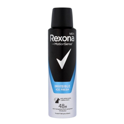 REXONA Men Antyperspirant w sprayu Invisible Ice Fresh 150 ml