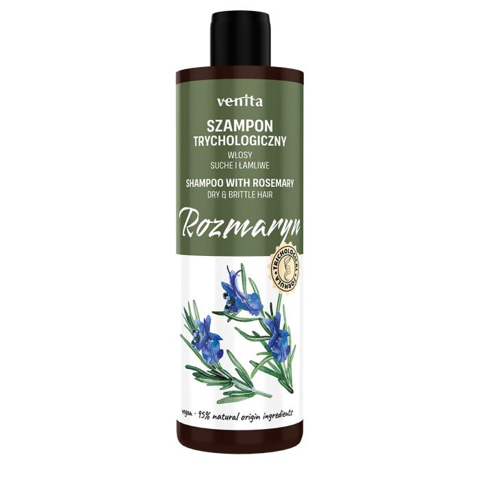 VENITA Trichological Formula Szampon trychologiczny Rozmaryn - do włosów suchych i łamliwych 300ml