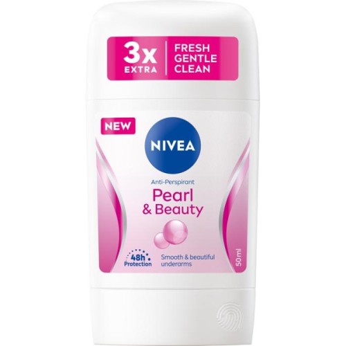 NIVEA Antyperspirant damski w sztyfcie Pearl &amp; Beauty 50 ml