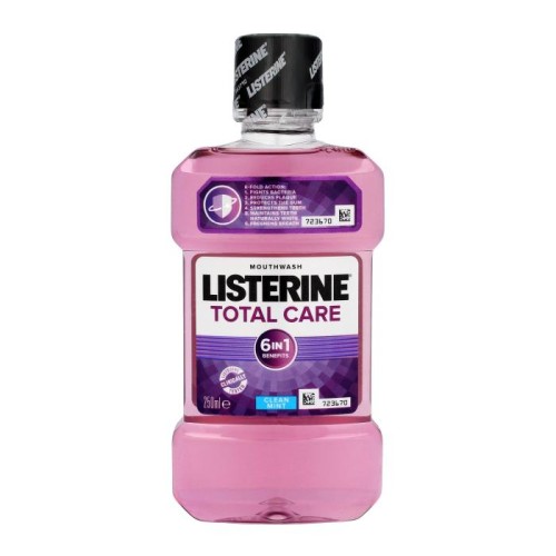 Listerine Total Care Płyn do płukania jamy ustnej 6w1 - Clean Mint  250ml