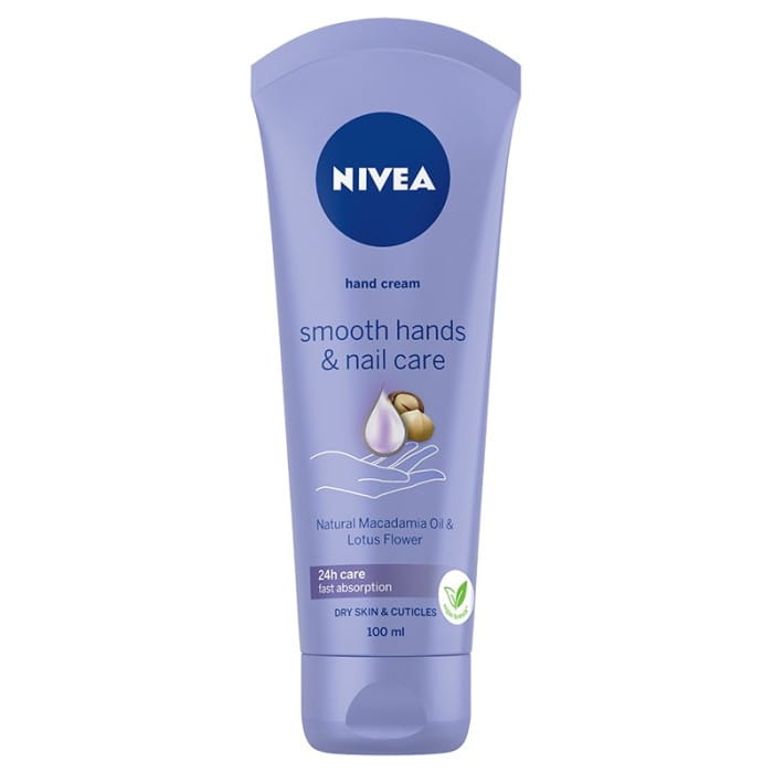NIVEA Hand Cream Wygładzający krem do rąk i paznokci Smooth Hands &amp; Nail Care 100 ml