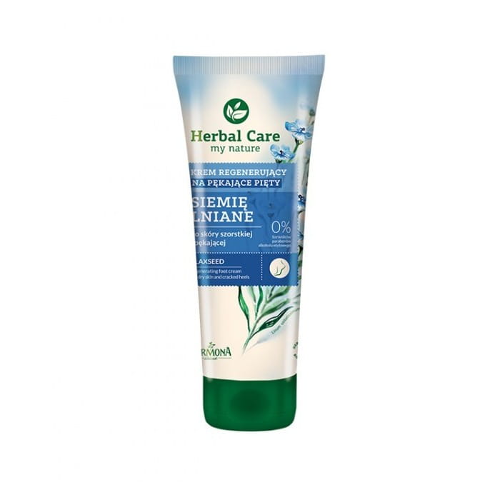 HERBAL CARE Krem regenerujący na pękające pięty Siemię Lniane 100 ml