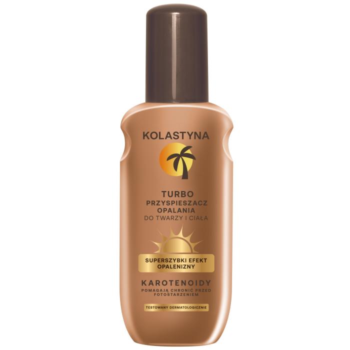 KOLASTYNA Turbo Przyspieszacz opalania do twarzy i ciała 150ml