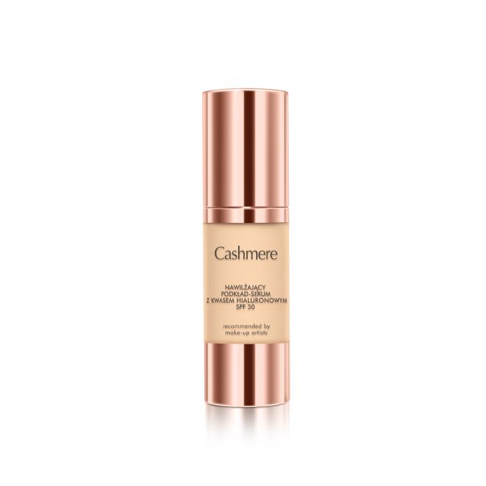 CASHMERE DD SPF 30 Nawilżający podkład-serum z kwasem hialuronowym Beige 30 ml