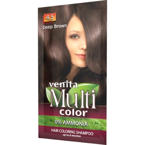 VENITA Multicolor Szampon koloryzujący 4.5 Deep Brown 40 g