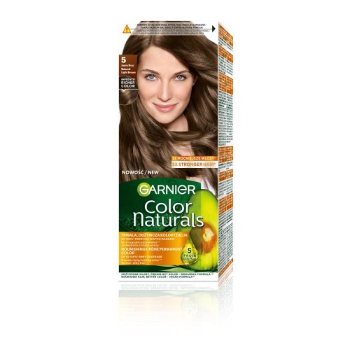 GARNIER Color Naturals Farba nr 5 - Jasny Brąz  1op.