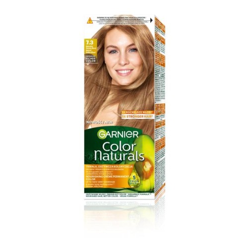 GARNIER Color Naturals Farba nr 7.3 - Naturalny Złocisty Blond  1op.