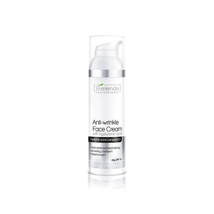 BIELENDA PROFESSIONAL Krem przeciwzmarszczkowy z kwasem hialuronowym SPF 15 na dzień 100 ml