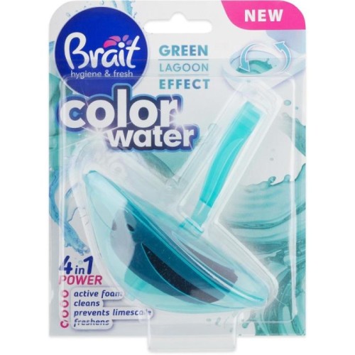 BRAIT Hygiene &amp; Fresh Kostka wc 1-faz 40 g Color Green