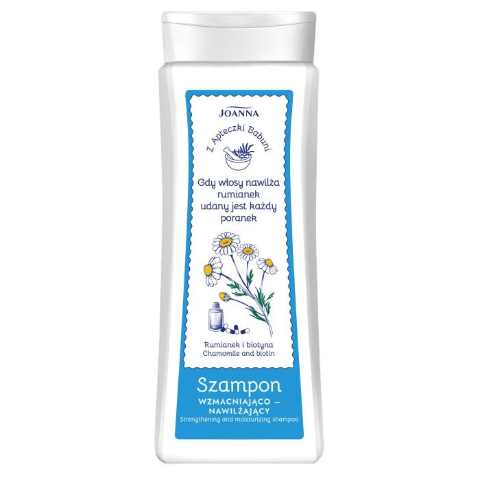 JOANNA Z Apteczki Babuni Szampon do włosów - Rumianek i biotyna 300 ml