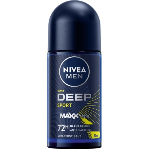 NIVEA MEN Antyperspirant w kulce Deep Sport 50 ml