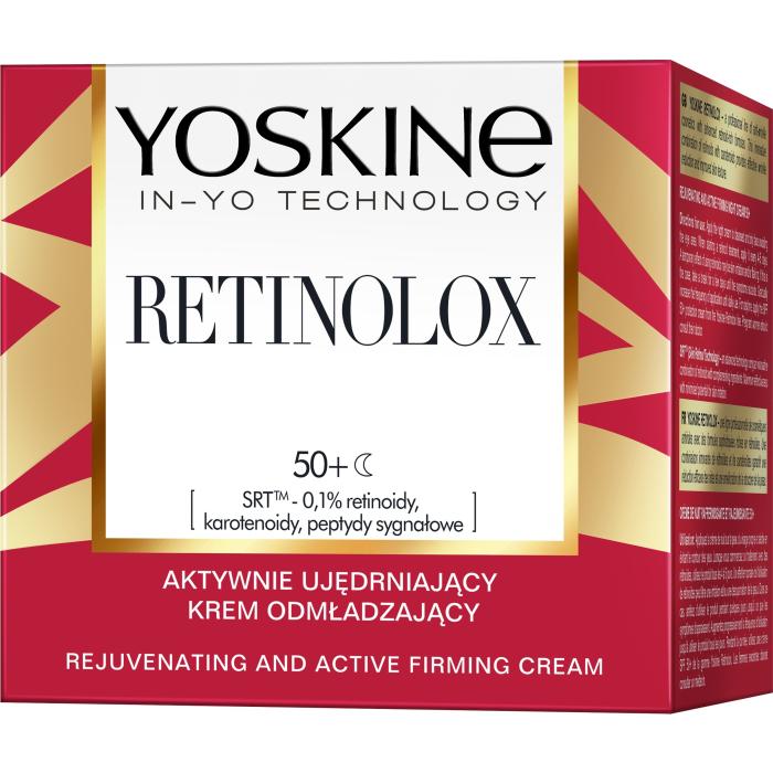YOSKINE Retinolox 50+ Krem odmładzający na noc Aktywnie ujędrniający 50 ml