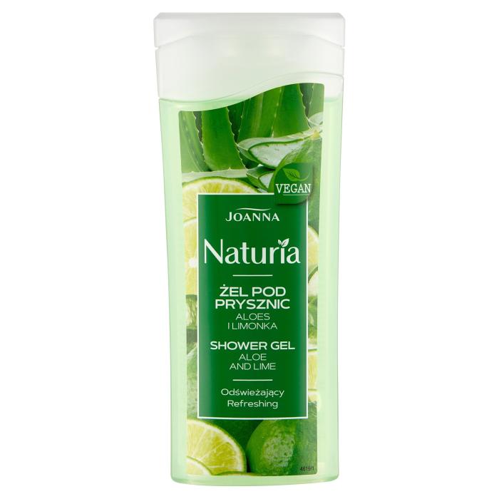 JOANNA NAT.BODY Żel p/prysz.Aloes i Limonka 100ml