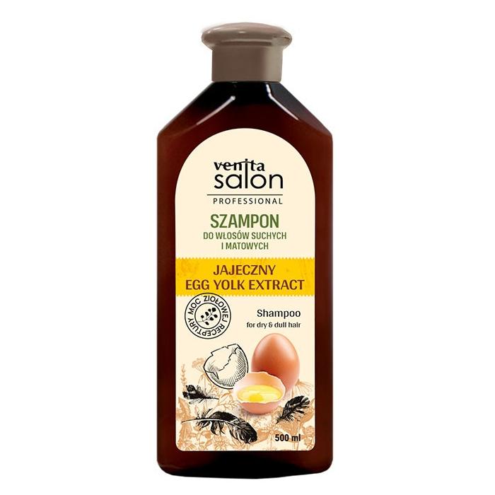 VENITA Salon Professional Szampon Jajeczny do włosów suchych i matowych 500 ml
