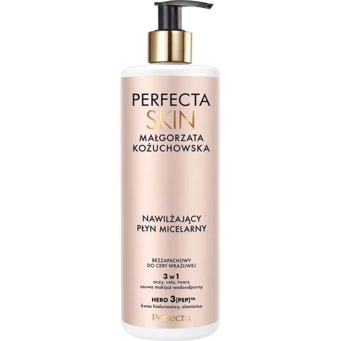 PERFECTA Skin Małgorzata Kożuchowska Nawilżający płyn micelarny 3w1 400 ml