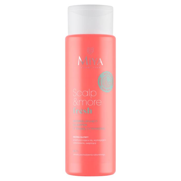MIYA Scalp&amp;More Fresh Normalizujący szampon z trawą cytrynową 300 ml