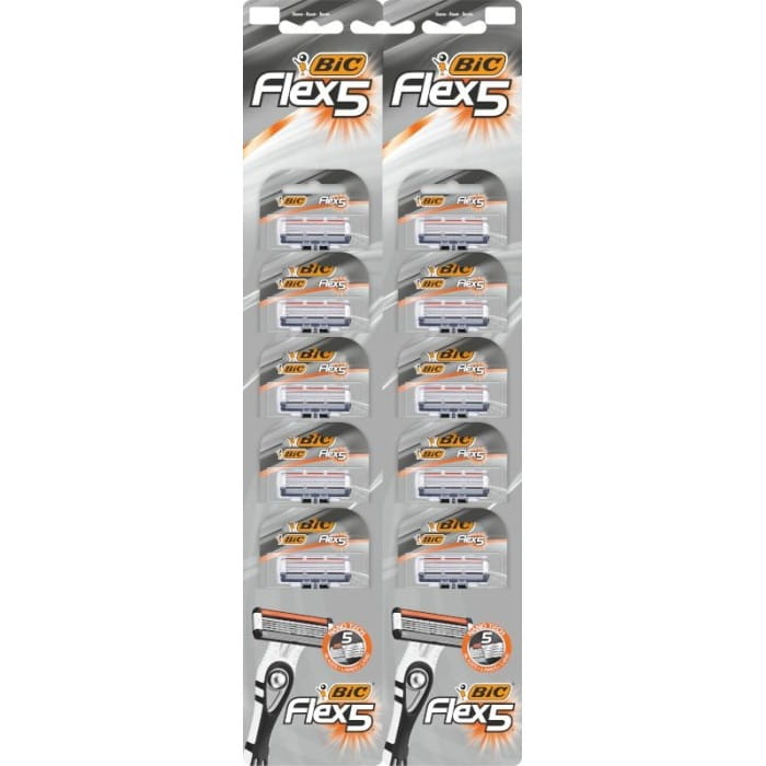 Bic Maszynka do golenia BIC Flex 5 karta - 1op.-10szt