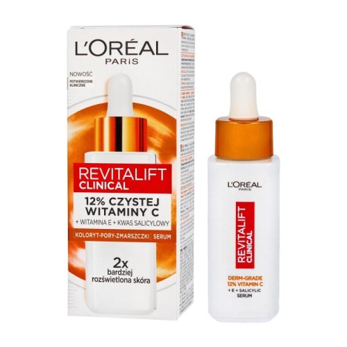 LOREAL Revitalift Clinical Witamina C* Serum rozświetlające 30 ml