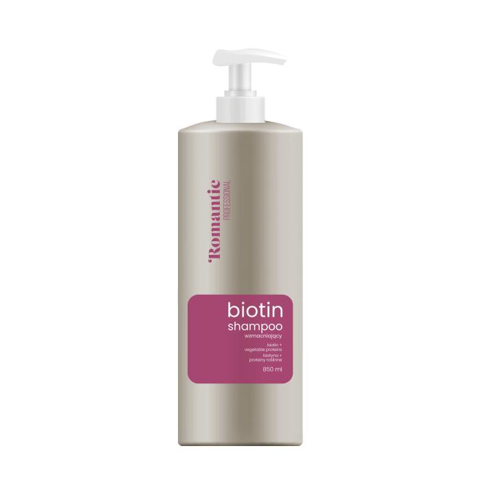 ROMANTIC Szampon do włosów Biotin 850 ml