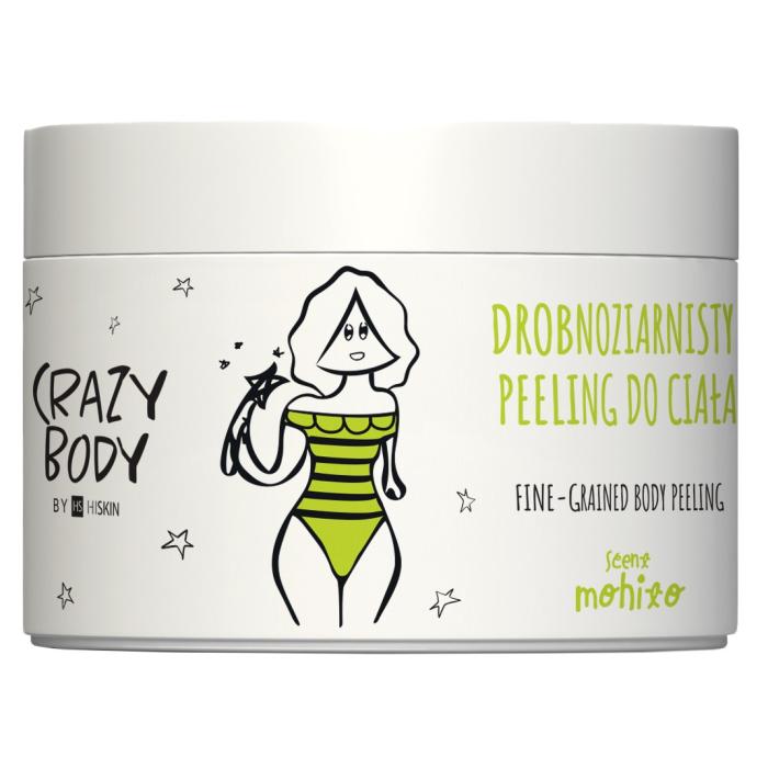 HISKIN Crazy Body Peeling do ciała drobnoziarnisty - MOHITO 300 ml