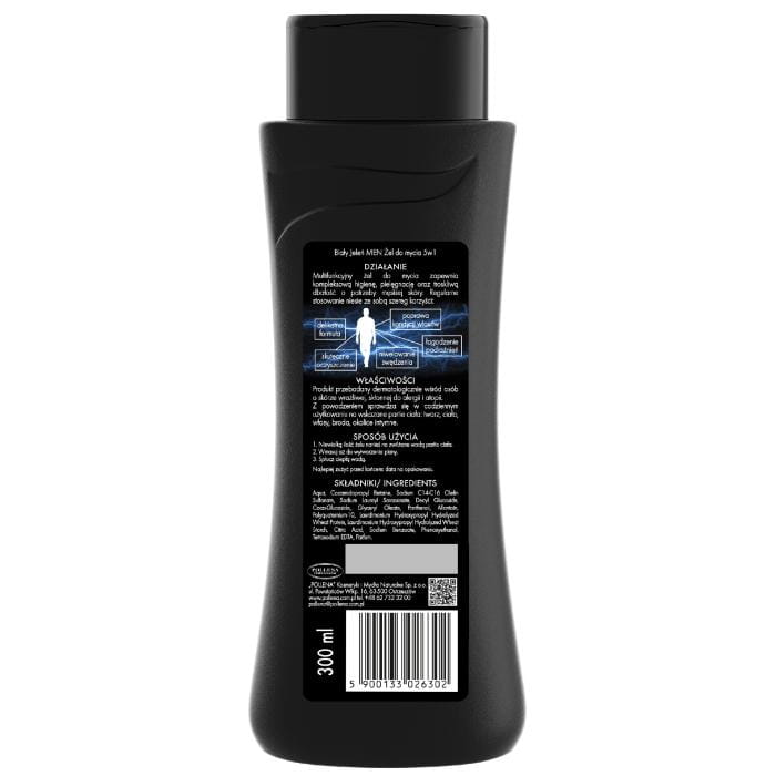 BIAŁY JELEŃ Men Żel do mycia ciała 5w1 - dla mężczyzn 300 ml