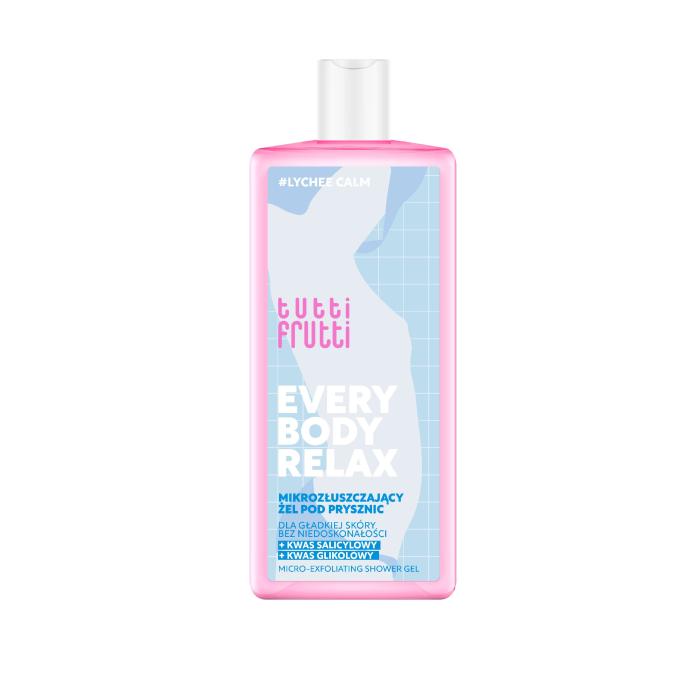 TUTTI FRUTTI Everybody Relax Mikrozłuszczający żel pod prysznic 400 ml