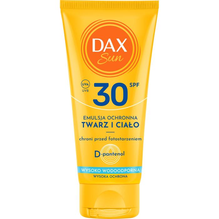 DAX Sun Emulsja ochronna do twarzy i ciała SPF 30 Travel 50 ml