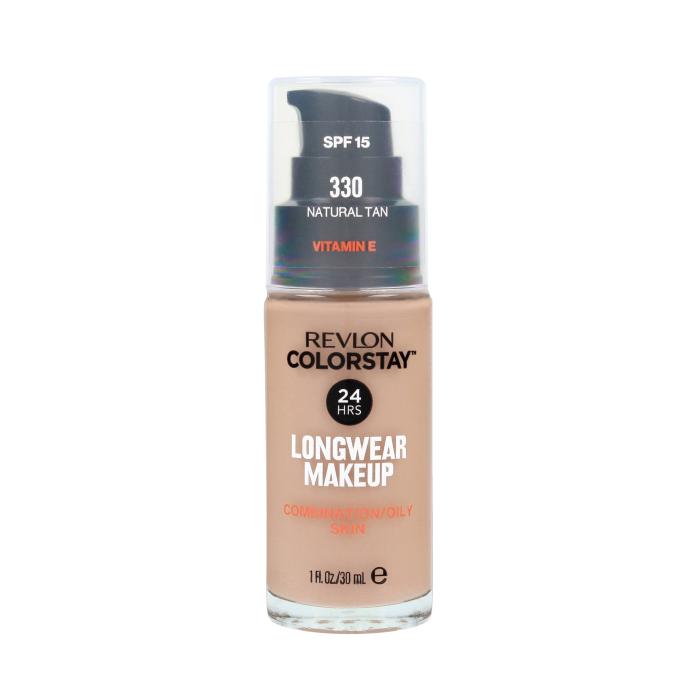 REVLON Colorstay 24H Podkład kryjąco-matujący nr 330 Natural Tan - cera mieszana i tłusta 30 ml