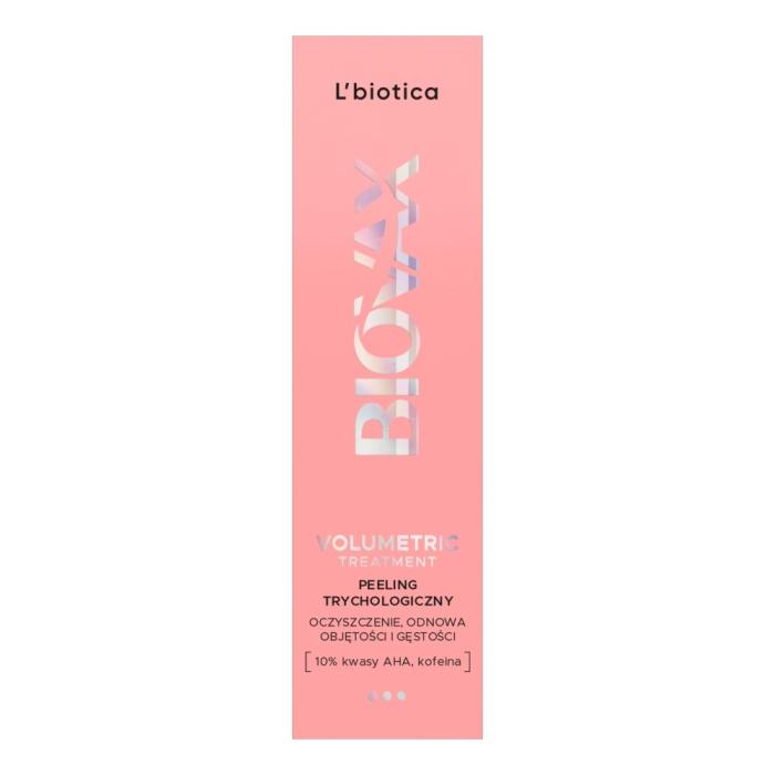 L`BIOTICA Biovax Volumetric Peeling trychologiczny - oczyszczenie, odnowa objętości i gęstości 100 ml
