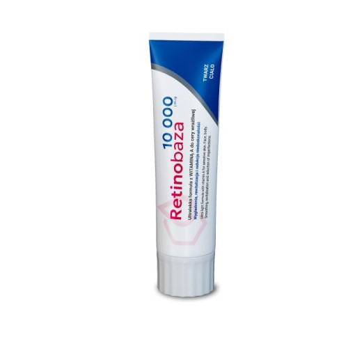 RETINOBAZA 10000 Ultralekka formuła kremu z Witaminą A 30 g