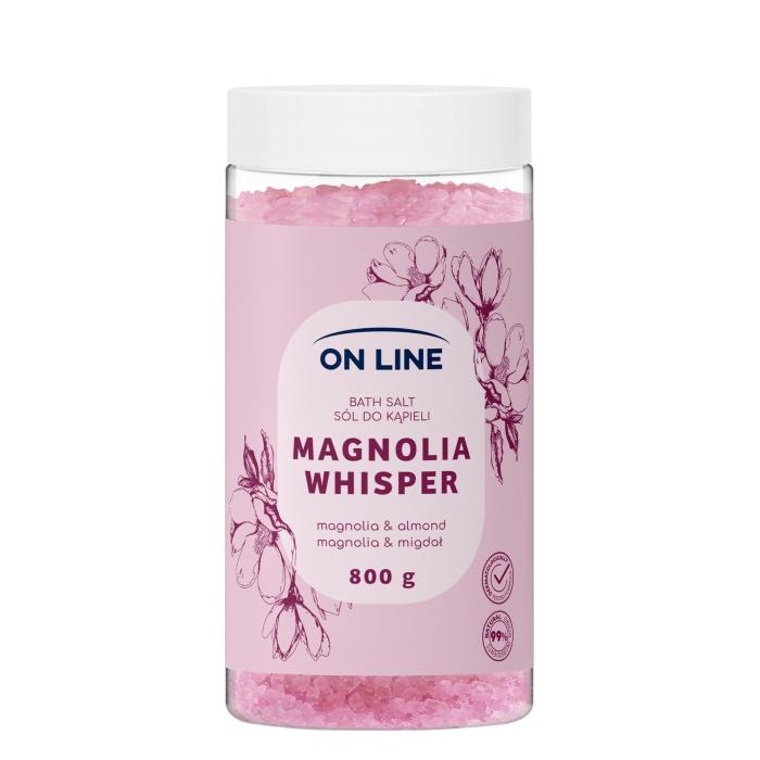 ON LINE Sól do kąpieli Magnolia Whisper 800 g