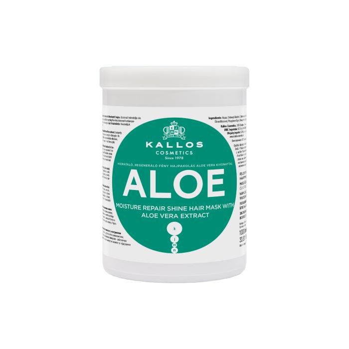 KALLOS Maska d/włosów 1000ml Aloe nawilż. &amp;