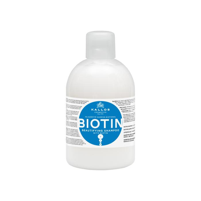 KALLOS Szampon d/włosów 1000ml Biotin upiększ.&amp;