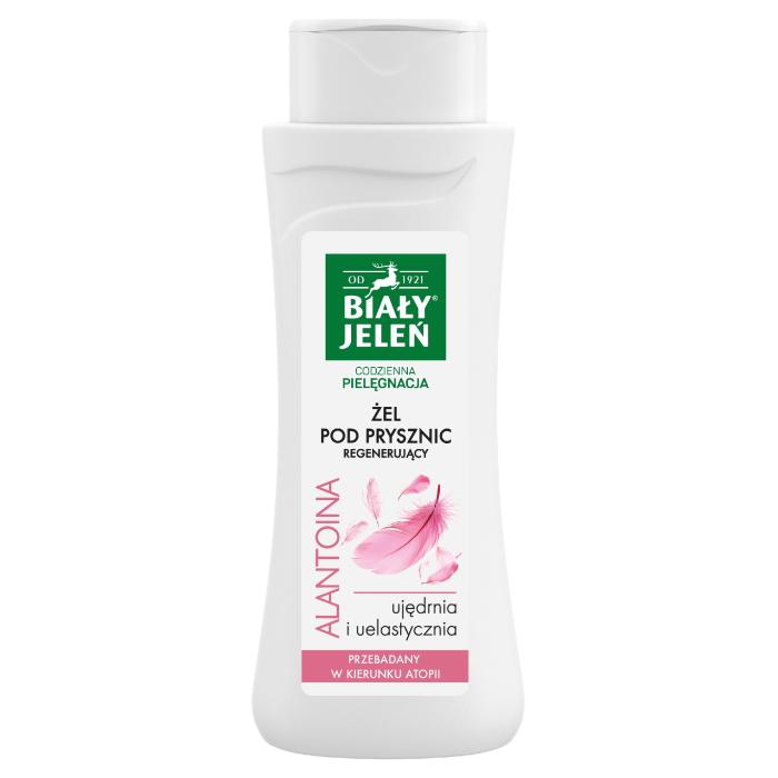 BIAŁY JELEŃ Codzienna Pielęgnacja Żel pod prysznic regenerujący - Alantoina 300 ml