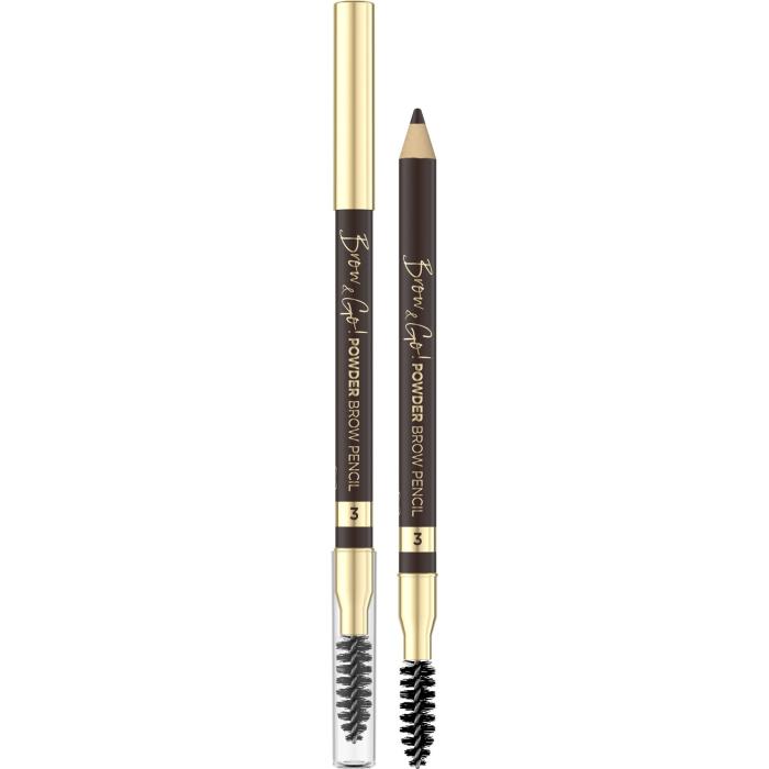 EVELINE Brow &amp; Go Pudrowa Kredka do brwi nr 03