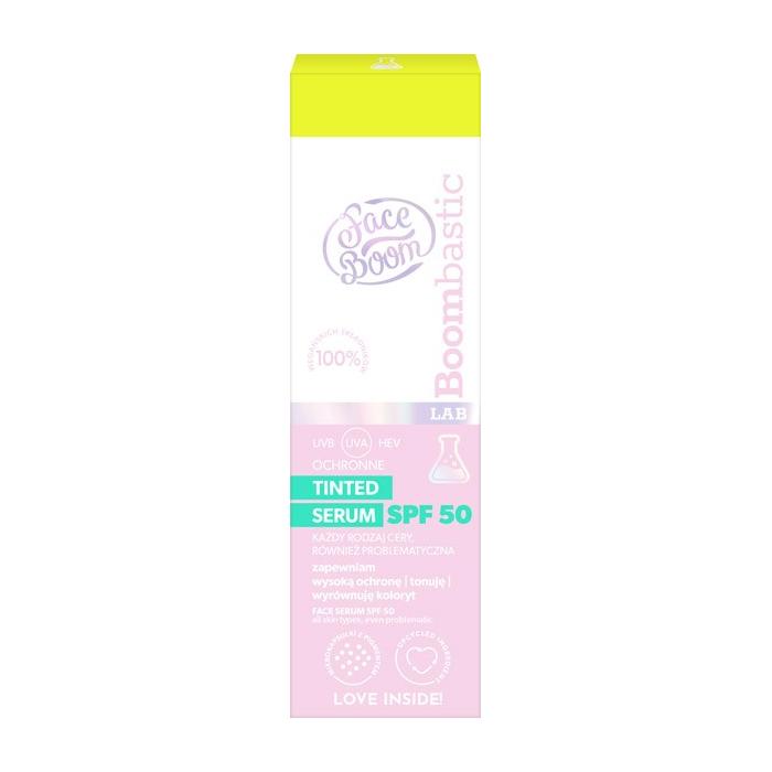 FACEBOOM Bombastic Lab Tinted serum ochronne SPF50 30 ml