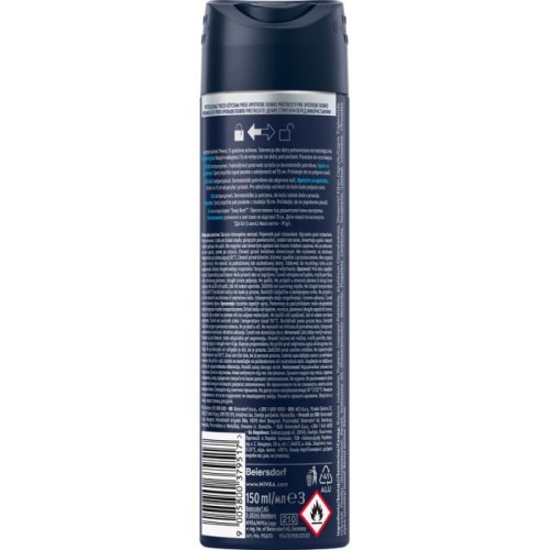 NIVEA Men Deep Beat Antyperpirant w sprayu dla mężczyzn 150 ml