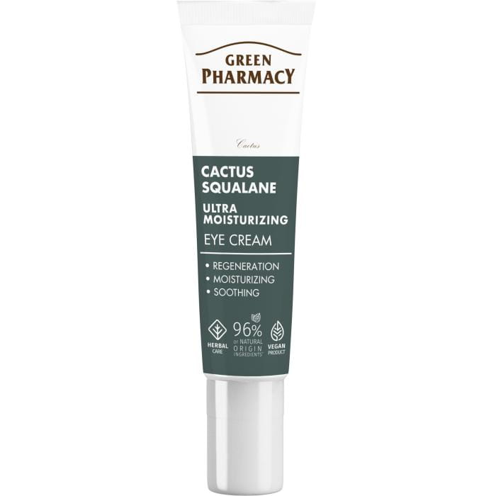 GREEN PHARMACY Kaktus + Skwalan Ultranawilżający Krem pod oczy 15 ml