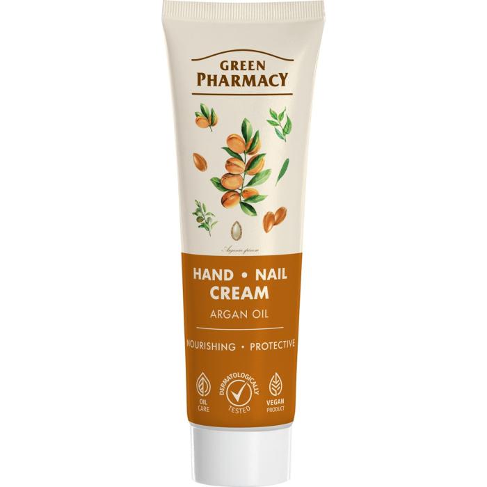 GREEN PHARMACY Krem do rąk i paznokci Olej arganowy 100 ml
