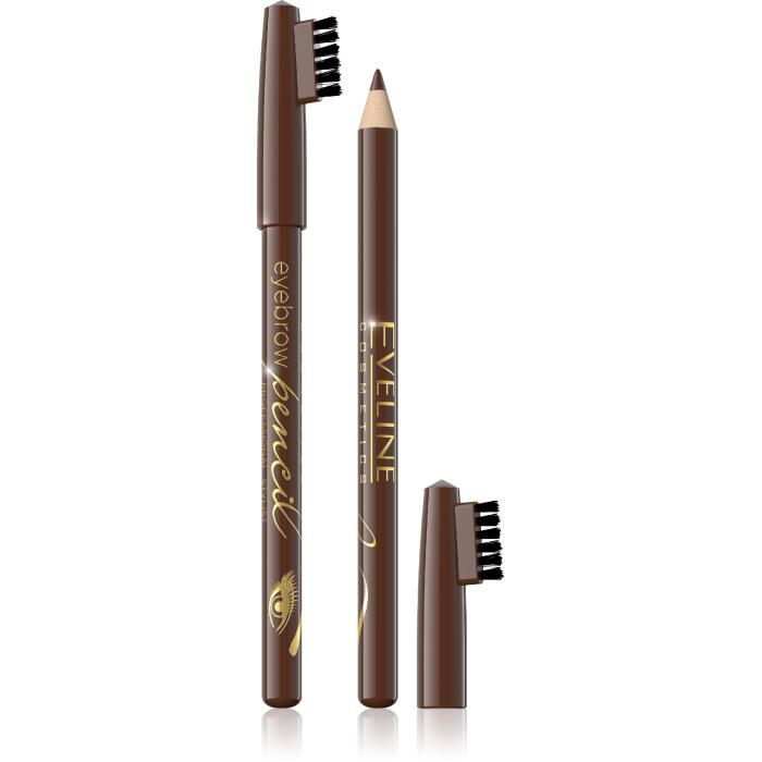 Eveline Eyebrow Pencil Kredka do brwi -  brąz  1szt