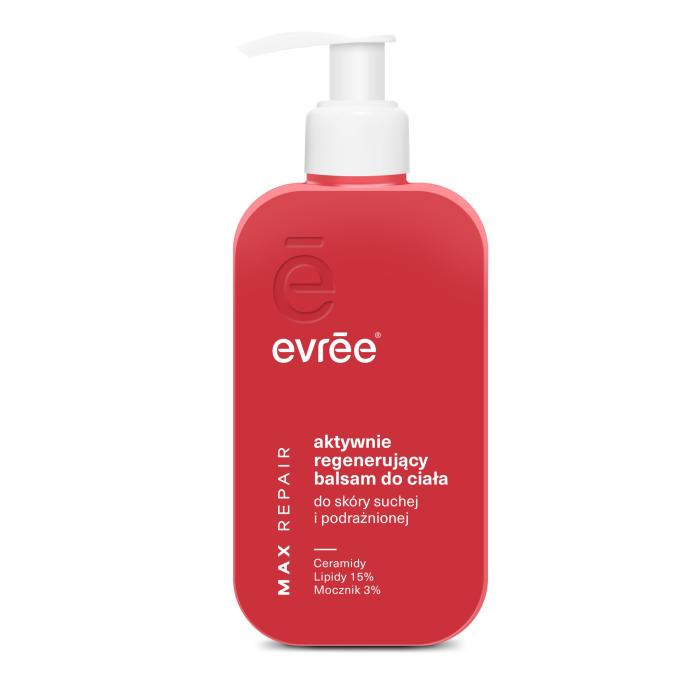EVREE Max Repair Aktywnie regenerujący balsam do ciała do skóry suchej i podrażnionej 300 ml