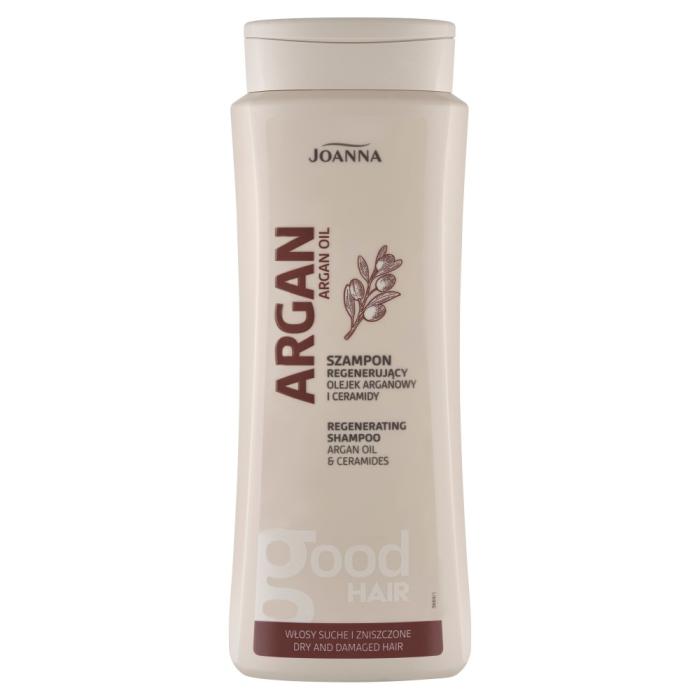 JOANNA Argan Oil Szampon regenerujący do włosów suchych i zniszczonych z Olejkiem Arganowym 400 ml