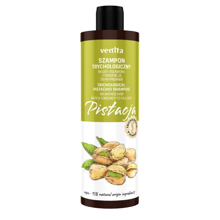 VENITA Szampon trychologiczny do włosów przetłuszczających Pistacja 300 ml