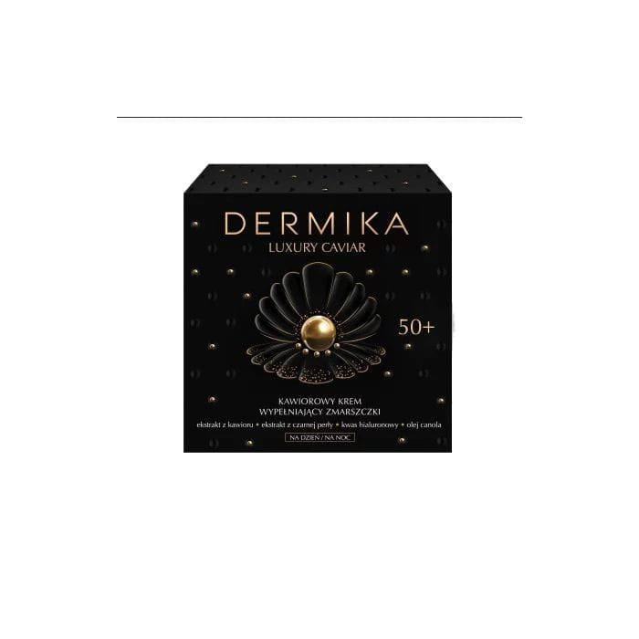 Dermika Luxury Caviar 50+ Kawiorowy Krem wypełniający zmarszczki na dzień i noc  50ml