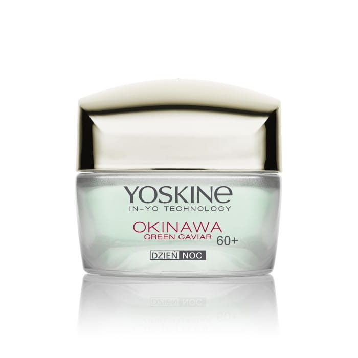 YOSKINE Okinawa Green Caviar 60+ Krem przeciwzmarszczkowy z kawiorem Wypełnienie i lifting 50 ml