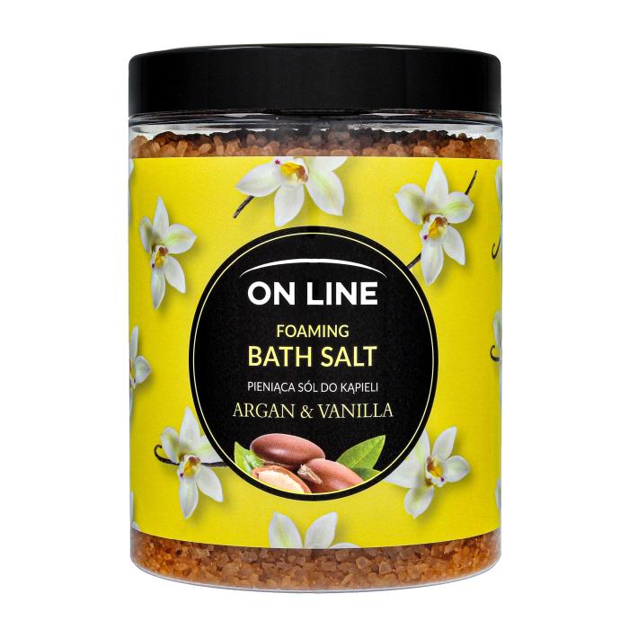 On Line Pieniąca Sól do kąpieli Agran &amp; Vanilla 1200g