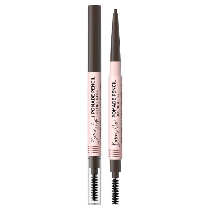 EVELINE Brow &amp; Go Pomada do brwi w kredce - Dark Brown