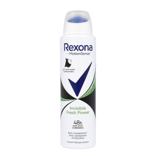REXONA Invisible Fresh Power Antyperspirant damski w sprayu 150 ml