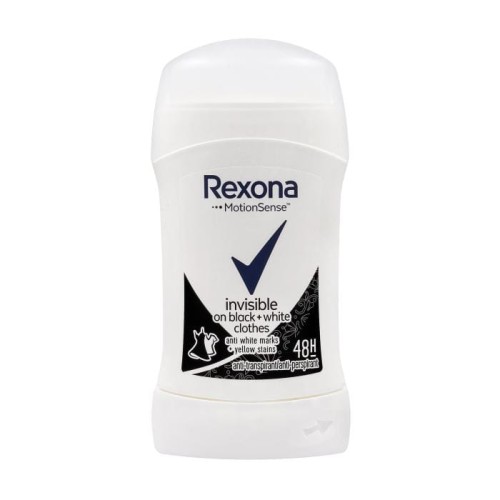 REXONA Invisible Black &amp; White Antyperspirant damski w sztyfcie 40 ml
